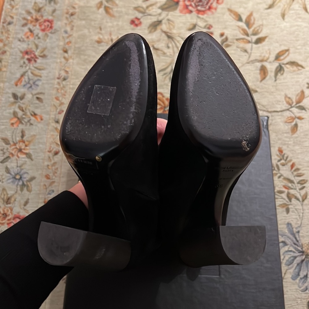 Joplin Buckle booties - Saint Laurent - Picture 3 of 6